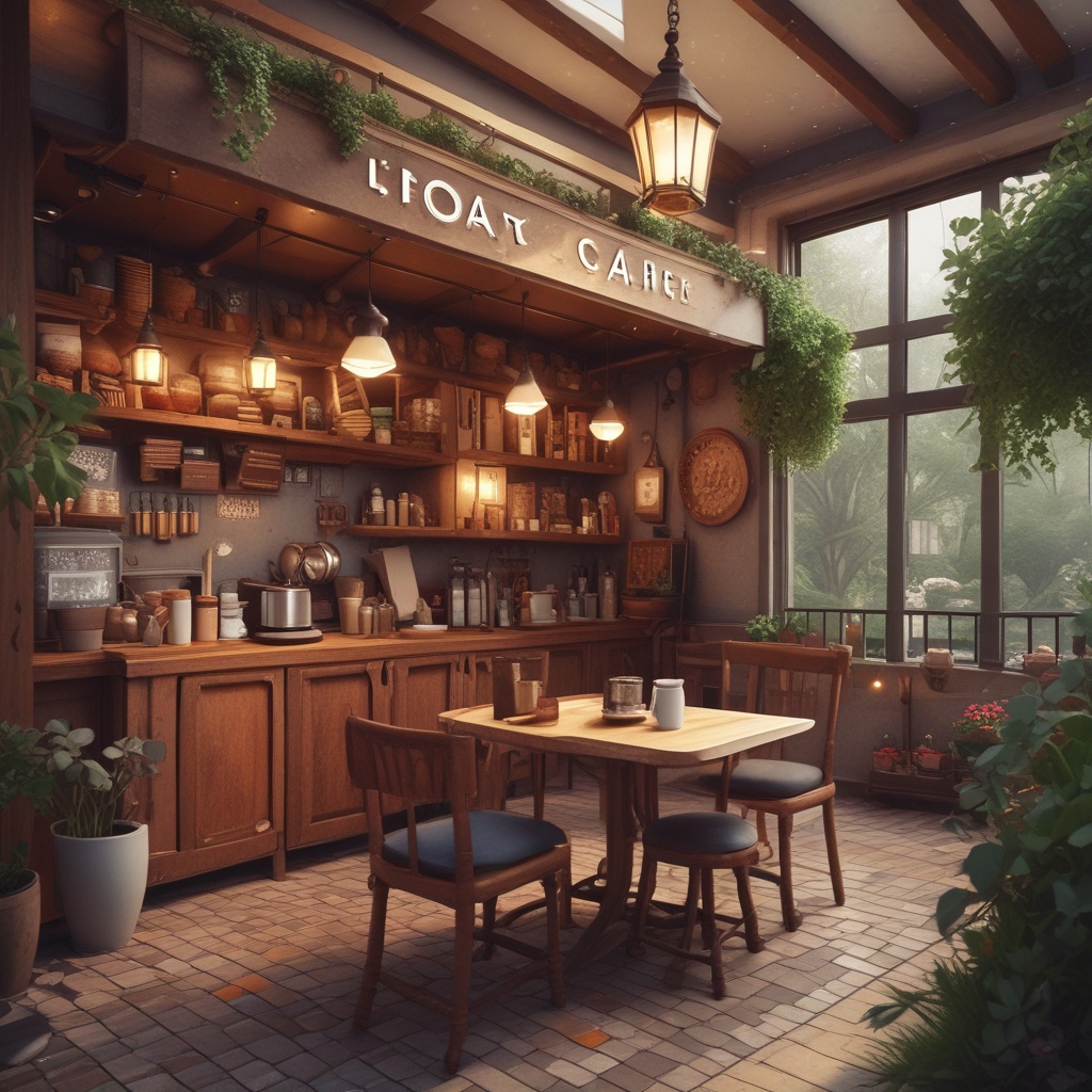 Cozy cafe