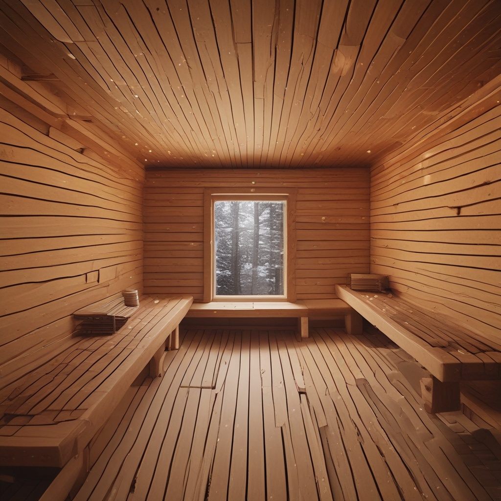 Relaxing sauna